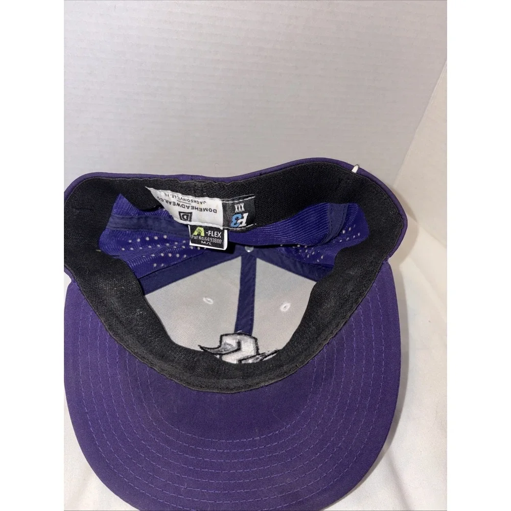 Seattle Kraken NHL‎ Hockey Baseball Hat, Purple White Size M-L A – Flex
